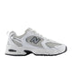 New Balance Trainers Womens 530 White/ Silver Metallic/ Black