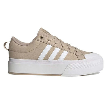 Adidas Womens Bravada 2.0 Mid Platform Beige and White by Adidas - Classic Footwear with comfort, quality and modern style
