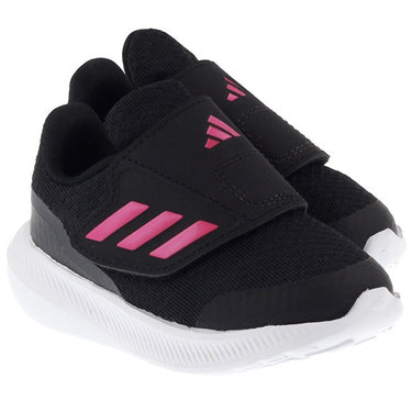 Adidas Infant RunFalcon 3.0 Black Pulse Magenta For:Boys, For:Girls, For:Kids, Type:Shoes - Infant Age 1 - 5