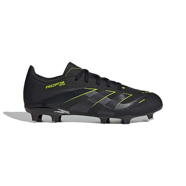 Adidas Football Kids Predator League Firm/Multi-Ground Boots Core Black / Carbon / Lucid Lemon by Adidas - Classic Footwear with comfort, quality and modern style