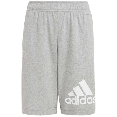 Adidas Juniors Big Logo Shorts Medium Grey Heather White For:Boys, For:Girls, For:Kids, Type:Shorts