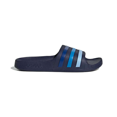 Adidas Kids Adilette Aqua Slide Dark Blue / Royal Blue / Glow Blue by Adidas - Timeless Look with comfort, quality and modern style