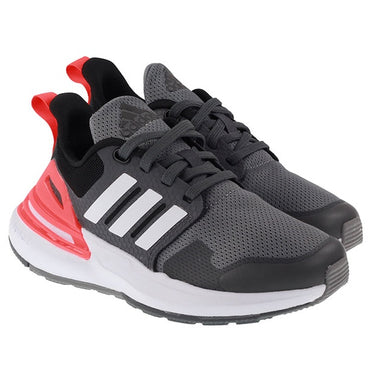 Adidas Kids RapidaSport Grey Cloud White For:Boys, For:Girls, For:Kids, Type:Shoes - Kids Age 6 - 10