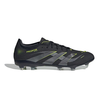 Adidas Football Predator Pro Firm Ground Boots Core Black / Carbon / Lucid Lemon by Adidas - Classic Footwear with comfort, quality and modern style