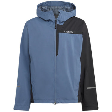 Adidas Mens Terrex Multi RAIN.RDY 2.5 Layer Rain Jacket Wonder Steel For:Men, Type:Jackets & Coats
