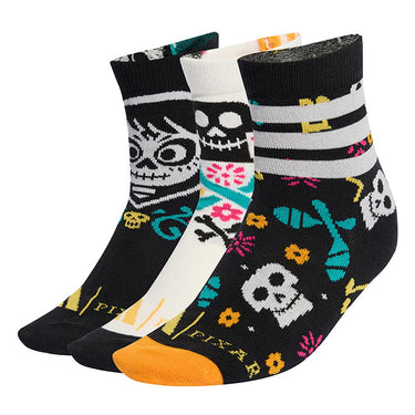 Adidas Accessories Kids Pixar Coco Socks Off White / Black / Black by Adidas - Durable Design with comfort, quality and modern style