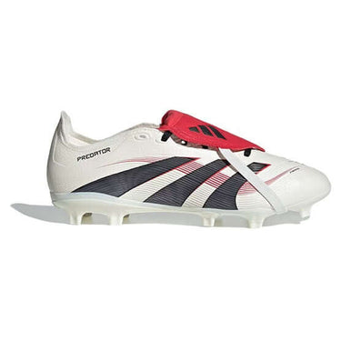 Adidas Football Predator League Fold-Over Tongue Firm/Multi-Ground Boots Off White / Core Black / Pure Ruby by Adidas - Durable Design with comfort, quality and modern style