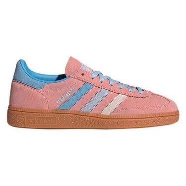 Adidas Originals Trainers Womens Handball Spezial Semi Pink / Spark Light Blue / Sky by Adidas - Durable Design with comfort, quality and modern style