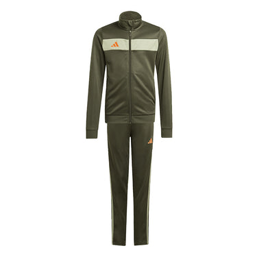 Adidas Kids Tiro 25 Essentials Tracksuit Green / Orange by Adidas - Sports Performance with comfort, quality and modern style