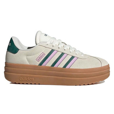 Adidas Womens VL Court Bold White , Green & Lilac by Adidas - Everyday Comfort with comfort, quality and modern style