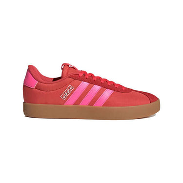 Adidas Womens VL Court 3.0 Semi Lucid Red / Lucid Pink / Core White by Adidas - Timeless Look with comfort, quality and modern style