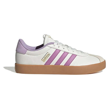 Adidas Womens VL Court 3.0 White / Purple by Adidas - Everyday Comfort with comfort, quality and modern style