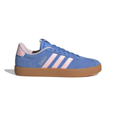 Adidas Womens VL Court 3.0 Blue Fusion / Clear Pink / Silver Metallic by Adidas - Timeless Look with comfort, quality and modern style