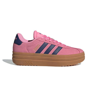 Adidas Womens VL Court Bold Bliss Pink / Dark Blue / Gold Metallic by Adidas - Classic Footwear with comfort, quality and modern style