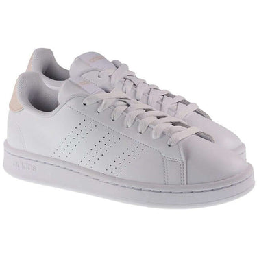Adidas Womens Advantage White Putty Mauve For:Women, Type:Trainers