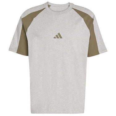 Adidas Mens Essentials Colorblock T shirt Grey by Adidas - Heritage Style with comfort, quality and modern style