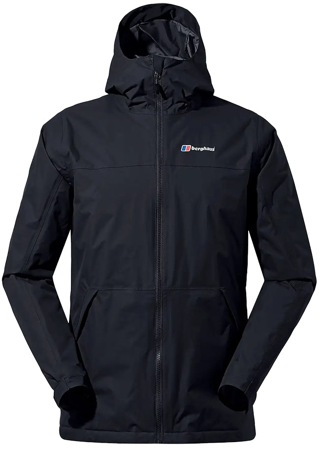 Berghaus Mens Deluge Pro 2.0 Insulated Jacket Black | Landau – Landau Store