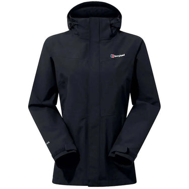 Berghaus Womens Hillwalker Interactive Shell Jacket Black For:Women, Type:Jackets & Coats, Type:Ski Clothing, Type:Ski Jackets
