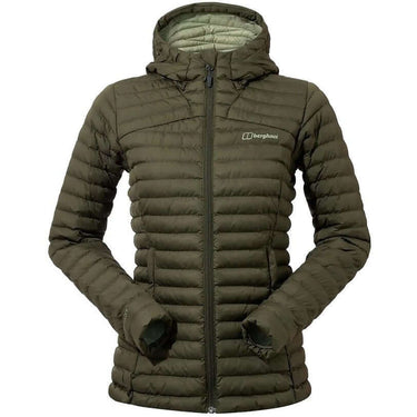 Berghaus Womens Nula Micro Jacket Green For:Women, Type:Jackets & Coats, Type:Ski Clothing, Type:Ski Jackets