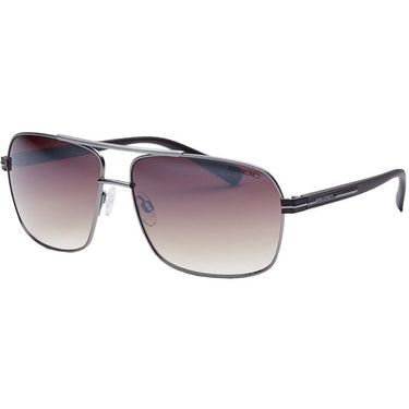Bloc Sunglasses F450 Pilot Matt Gun Matt Black Grey Graduated For:Men, Type:Sunglasses
