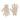 Colorful Standard Merino Wool Gloves - Ivory White