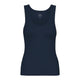 Colorful Standard Women Organic Rib Tank Top - Navy Blue