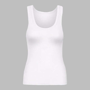 Colorful Standard Women Organic Rib Tank Top - Optical White by Colorful Standard - Durable Design with comfort, quality and modern style