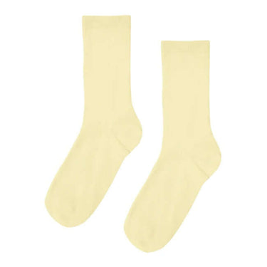 Colorful Standard Women Classic Organic Sock - Soft Yellow by Colorful Standard - Durable Design with comfort, quality and modern style