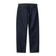 Carhartt WIP Mens Aaron Pant Blue Rinsed