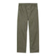 Carhartt WIP Mens Flint Pant Leaf, Garment Dyed