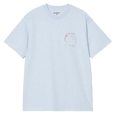 Carhartt WIP Mens S/S Java T-Shirt Air Sky by Carhartt - Timeless Design with comfort, quality and modern style