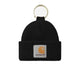 Carhartt WIP Accessories Mini Watch Hat Keychain Black