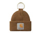 Carhartt WIP Accessories Mini Watch Hat Keychain Hamilton Brown