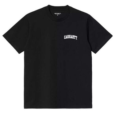 Carhartt WIP Mens University Script T Shirt Black White by Carhartt - Timeless Look with comfort, quality and modern style
