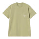 Carhartt WIP Mens Longhand Pocket T-Shirt Gentle Green