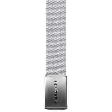 Carhartt WIP Accessories Clip Belt Chrome Sonic Silver For:Men, Type:Belts