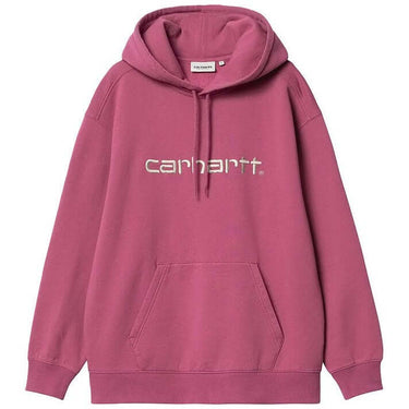 Carhartt WIP Womens Hooded Carhartt Sweatshirt Megenta Tonic by Carhartt - Everyday Comfort with comfort, quality and modern style