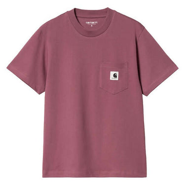 Carhartt WIP Womens Pocket T Shirt Dusty Fuchsia by Carhartt - Durable Design with comfort, quality and modern style