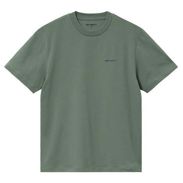 Carhartt WIP Womens S/S Script T Shirt Duck Green by Carhartt - Timeless Look with comfort, quality and modern style