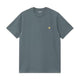 Carhartt WIP Mens Chase T Shirt Cozy Blue