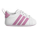 Adidas Infants Grand Court Crib Shoes White/ Pink