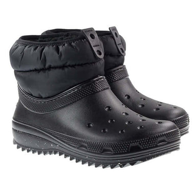 Crocs Clogs Womens Classic Neo Puff Shorty Boot Black For:Women, Type:Boots & Shoes