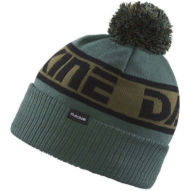 Dakine Mens Jackson Beanie Dark Forest Dark Logo Utility Green For:Men, Type:Ski Accessories, Type:Ski Hats & Beanies