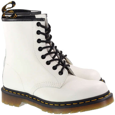 Dr Martens Womens Shoes 1460 Smooth White For:Women, Type:Boots & Shoes