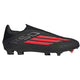 Adidas Football F50 League FG/MG Boots Laceless Black/ Red