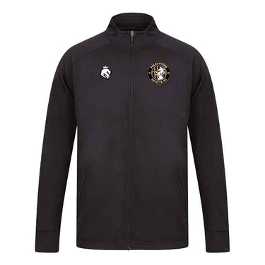 Folkestone Invicta FC Adults Tracksuit Top Black by Landau Store - Sports Performance with comfort, quality and modern style
