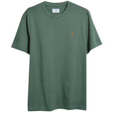 Farah Mens Danny T Shirt Wreath Green For:Men, Type:T-Shirts & Vests
