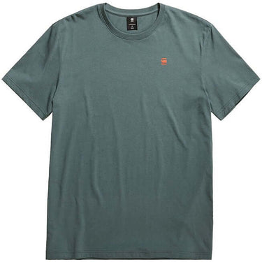 G Star Raw Mens Base T Shirt Graphite For:Men, Type:T-Shirts & Vests
