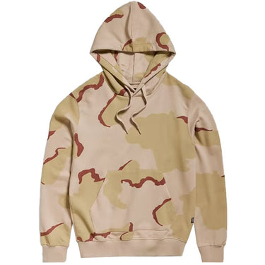G Star Raw Mens Desert Camo Hooded Sweat Dark Brick For:Men, Type:Hoodies