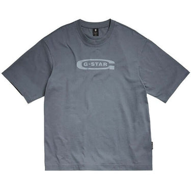 G Star Raw Mens Old School Logo Boxy T Shirt Axis For:Men, Type:T-Shirts & Vests